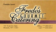 Fredo's Gourmet Catering